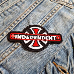 Independent | Alternative Rock | Indie | Rock And Roll | Embroidered Patch Badge Applique Iron on | Trendy | DIY | Decorative | Collectible