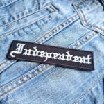 Independent | Alternative Rock | Indie | Rock And Roll | Embroidered Patch Badge Applique Iron on | Trendy | DIY | Decorative | Collectible
