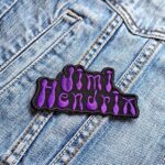 Jimi Hendrix Drip Logo Patch – Iron-On