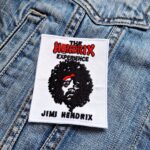 Jimi Hendrix Experience White Portrait Patch – Iron-On