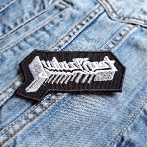 Judas Priest Metallic Hammer Logo Patch – Iron-On