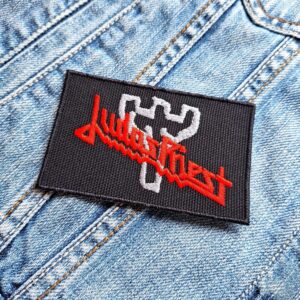 Judas Priest Logo & Trident Patch – Iron-On
