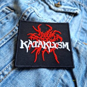 Kataklysm | Canadian Death Metal Band | Prevail | Extreme Metal | Embroidered Patch Badge Applique Iron on | Trendy | DIY | Decorative | Collectible