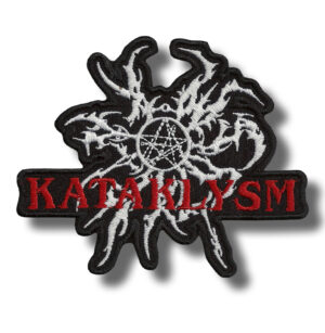 Kataklysm | Death Metal Band | Embroidered Patch Badge Applique Iron on | Trendy | DIY | Decorative | Collectible