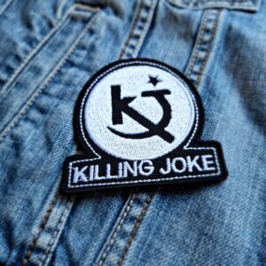 Killing Joke | English Post-Punk | Industrial Rock Band | Jaz Coleman | New Wave | Youth | Embroidered Patch Badge Applique Iron on | Trendy | DIY | Decorative | Collectible