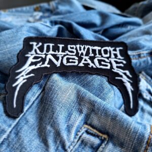 Kill Switch Engage | KSE | American Metalcore Band | Howard Jones | Embroidered Patch Badge Applique Iron on | Trendy | DIY | Decorative | Collectible