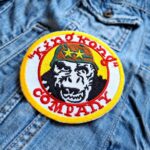 King Kong Company | Irish Electronic Dance Band | Groovy Beats | Dance-rock | Embroidered Patch Badge Applique Iron on | Trendy | DIY | Decorative | Collectible