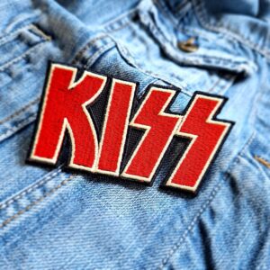 KISS | American Rock Band | Gene Simmons | Glam Rock | Rock And Roll | Embroidered Patch Badge Applique Iron on | Trendy | DIY | Decorative | Collectible