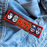 KISS | American Rock Band | Gene Simmons | Glam Rock | Rock And Roll | Embroidered Patch Badge Applique Iron on | Trendy | DIY | Decorative | Collectible