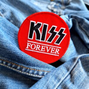 KISS | American Rock Band | Gene Simmons | Glam Rock | Rock And Roll | Embroidered Patch Badge Applique Iron on | Trendy | DIY | Decorative | Collectible