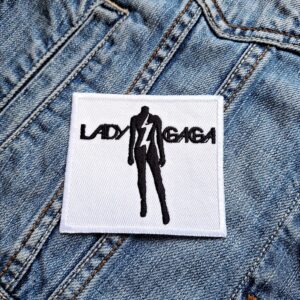 Lady Gaga | American Singer | Songwriter | Actress | Pop Icon | Poker Face | Embroidered Patch Badge Applique Iron on | Trendy | DIY | Decorative | Collectible