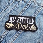 Led Zeppelin Symbols Logo Patch Iron-On