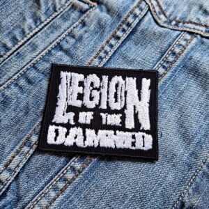 Legion Of The Damned | Dutch Thrash Metal Band | Maurice Swinkels | Feel The Blade | Embroidered Patch Badge Applique Iron on | Trendy | DIY | Decorative | Collectible