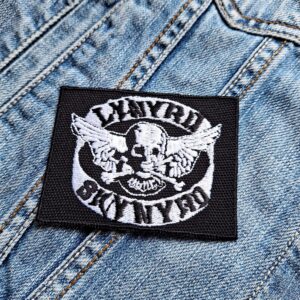 Lynyrd Skynyrd | American Rock Band | Sweet Home Alabama | Southern Rock | Embroidered Patch Badge Applique Iron on | Trendy | DIY | Decorative | Collectible