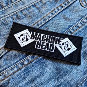 Machine Head | American Heavy Metal Band | Robb Flynn | Groove Metal | Locust | Embroidered Patch Badge Applique Iron on | Trendy | DIY | Decorative | Collectible