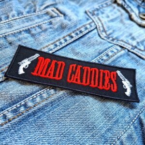 Mad Caddies | Punk Rock Band | Ska | Reggae Influences | Embroidered Patch Badge Applique Iron on | Trendy | DIY | Decorative | Collectible