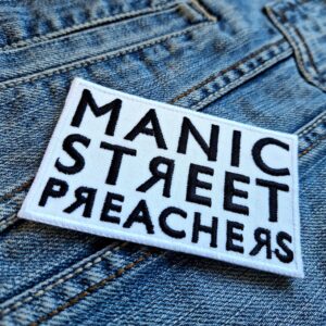 Manic Street Preachers Band Logo Patch – Iron-On