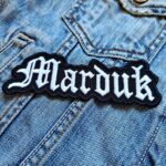 Marduk | Swedish Black Metal Band | Formed In 1990 | Embroidered Patch Badge Applique Iron on | Trendy | DIY | Decorative | Collectible