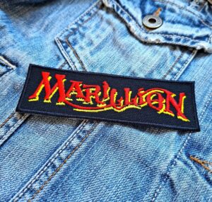 Marillion | British Rock Band | Progressive Rock | Steve Hogarth | Embroidered Patch Badge Applique Iron on | Trendy | DIY | Decorative | Collectible