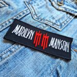 Marilyn Manson | American Singer | Songwriter | Actor | Industrial Rock | Shock Rock | Brian Hugh Warner | Embroidered Patch Badge Applique Iron on | Trendy | DIY | Decorative | Collectible
