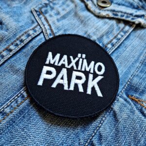Maximo Park | British Alternative Rock Band | Paul Smith | Indie Rock Influences | Embroidered Patch Badge Applique Iron on | Trendy | DIY | Decorative | Collectible
