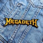 Megadeth Metallic Gold Logo Patch – Embroidered