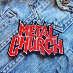 Metal Church | American Heavy Metal Band | Thrash Metal | Beyond The Black | Embroidered Patch Badge Applique Iron on | Trendy | DIY | Decorative | Collectible