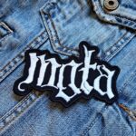 MGLA | Polish Black Metal Band | Polish Extreme Metal Scene | Embroidered Patch Badge Applique Iron on | Trendy | DIY | Decorative | Collectible