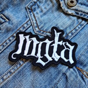 MGLA | Polish Black Metal Band | Polish Extreme Metal Scene | Embroidered Patch Badge Applique Iron on | Trendy | DIY | Decorative | Collectible