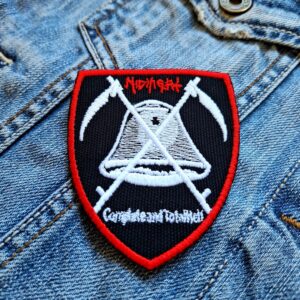 Midnight | Rising Scum | Speed Metal | Punk And Black Metal | Motörhead | Venom | Early Discharge And Early Bathory | Embroidered Patch Badge Applique Iron on | Trendy | DIY | Decorative | Collectible