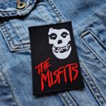Misfits | American Punk Rock Band | Horror Punk | Glenn Danzig | Crimson Ghost | Embroidered Patch Badge Applique Iron on | Trendy | DIY | Decorative | Collectible