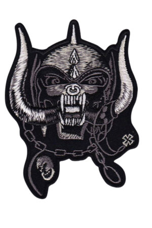 Motorhead Bastards | Embroidered Patch Badge Applique Iron on | Trendy | DIY | Decorative | Collectible