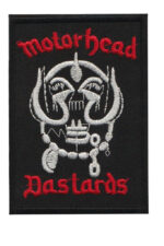 Motorhead Bastards | Embroidered Patch Badge Applique Iron on | Trendy | DIY | Decorative | Collectible