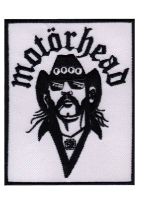 Motorhead | Lemmy | Embroidered Patch Badge Applique Iron on | Trendy | DIY | Decorative | Collectible
