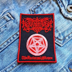 Necrophobic | Swedish Blackened Death Metal Band | Embroidered Patch Badge Applique Iron on | Trendy | DIY | Decorative | Collectible