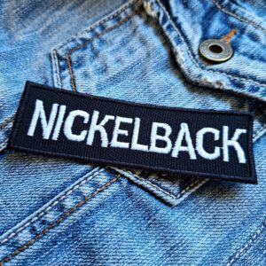 Nickelback | Canadian Rock Band | Chad Kroeger | Post-grunge | Hard Rock | Embroidered Patch Badge Applique Iron on | Trendy | DIY | Decorative | Collectible