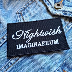 Nightwish | Finnish Symphonic Metal Band From Kitee | Roadrunner | Embroidered Patch Badge Applique Iron on | Trendy | DIY | Decorative | Collectible