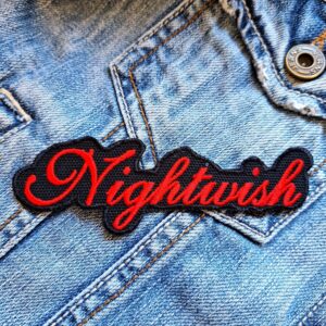 Nightwish | Finnish Symphonic Metal Band From Kitee | Roadrunner | Embroidered Patch Badge Applique Iron on | Trendy | DIY | Decorative | Collectible