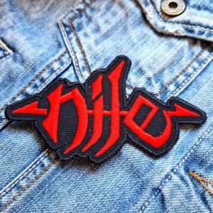 Nile | American Death Metal Band | Latin Urbano | Karl Sanders | Embroidered Patch Badge Applique Iron on | Trendy | DIY | Decorative | Collectible