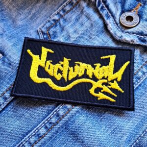 Nocturnal | German Thrash/Black Metal Band | Tyrannizer, Vomitor, Avenger, Skullsplitter | Embroidered Patch Badge Applique Iron on | Trendy | DIY | Decorative | Collectible