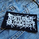 Nocturnal Bloodlust | NOKUBURA | Japanese Metalcore/Deathcore Band | Embroidered Patch Badge Applique Iron on | Trendy | DIY | Decorative | Collectible