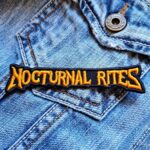 Nocturnal Rites | Swedish Power Metal Band | Jonny Lindkvist | Embroidered Patch Badge Applique Iron on | Trendy | DIY | Decorative | Collectible
