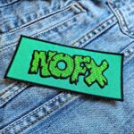 NOFX | American Punk Rock Band | Fat Mike | Melodic Hardcore | Embroidered Patch Badge Applique Iron on | Trendy | DIY | Decorative | Collectible