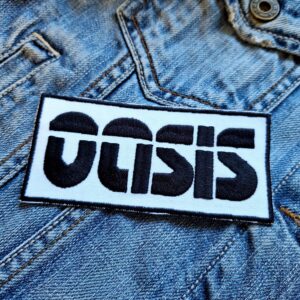 Oasis Modern Bold Logo Patch Iron-On