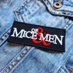 Of Mice And Men | Novella | John Steinbeck | American Literature | Tragedy | Embroidered Patch Badge Applique Iron on | Trendy | DIY | Decorative | Collectible