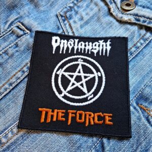 Onslaught | British Thrash Metal Band | Nige Rockett | Embroidered Patch Badge Applique Iron on | Trendy | DIY | Decorative | Collectible