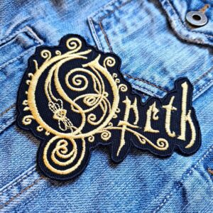 Opeth | Swedish Progressive Metal Band | Folk Blues Classical Jazz Elements | Embroidered Patch Badge Applique Iron on | Trendy | DIY | Decorative | Collectible