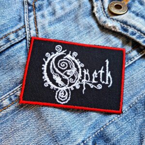 Opeth | Swedish Progressive Metal Band | Folk Blues Classical Jazz Elements | Embroidered Patch Badge Applique Iron on | Trendy | DIY | Decorative | Collectible