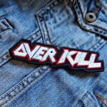 Overkill | American Thrash Metal Band | Feel The Fire | Embroidered Patch Badge Applique Iron on | Trendy | DIY | Decorative | Collectible