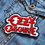 Ozzy Osbourne Red Logo Patch Iron-On